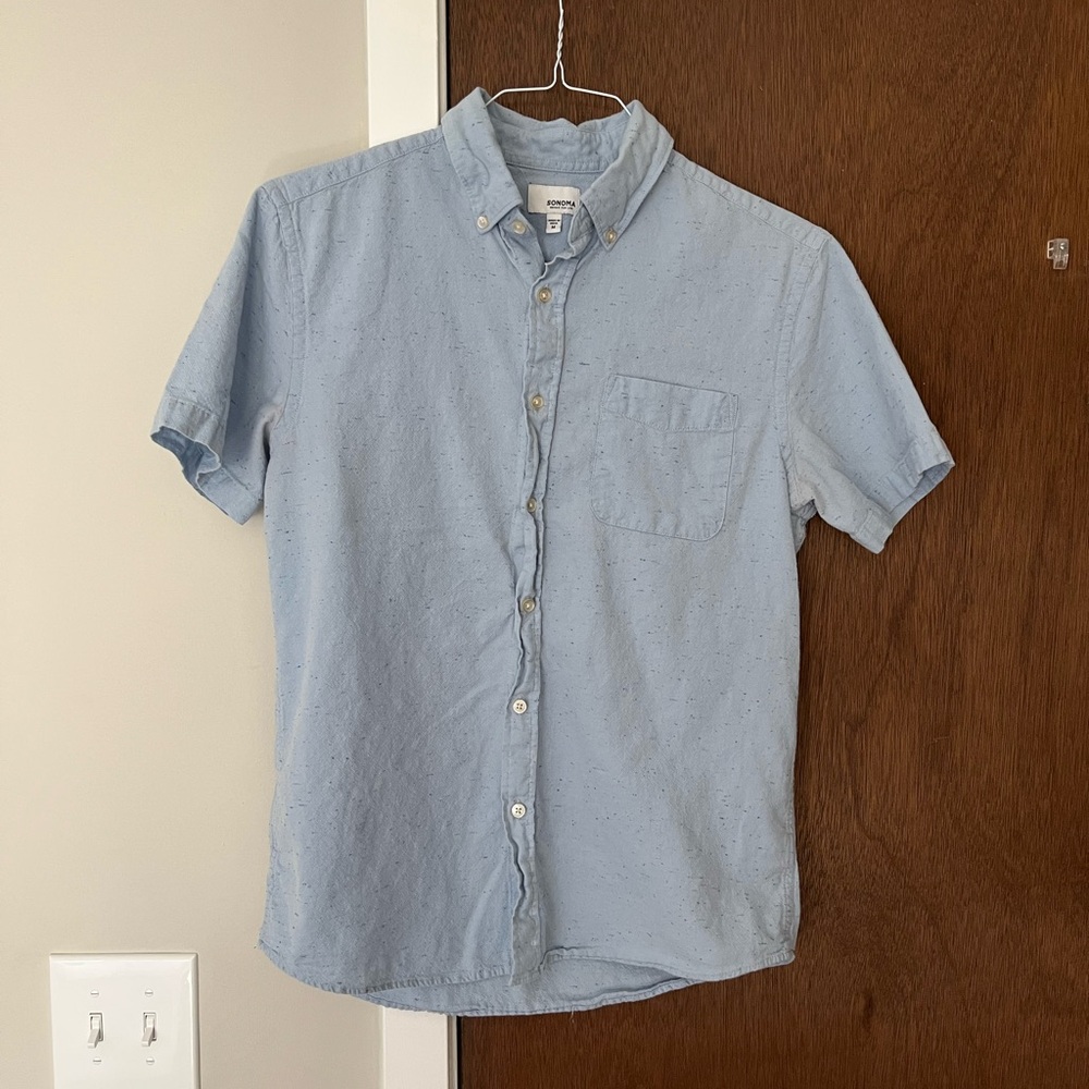 SONOMA Light Blue Button Down